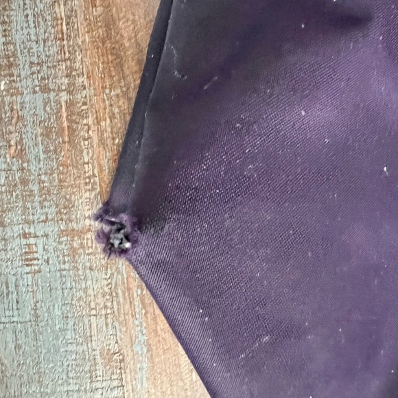 Longchamp Le Pliage large tote eggplant EUC - Picture 6 of 6